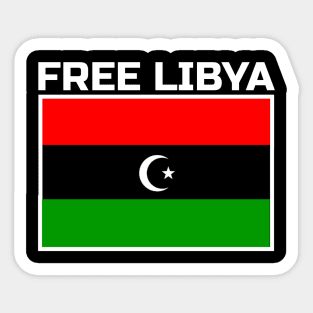 Free Libya Sticker